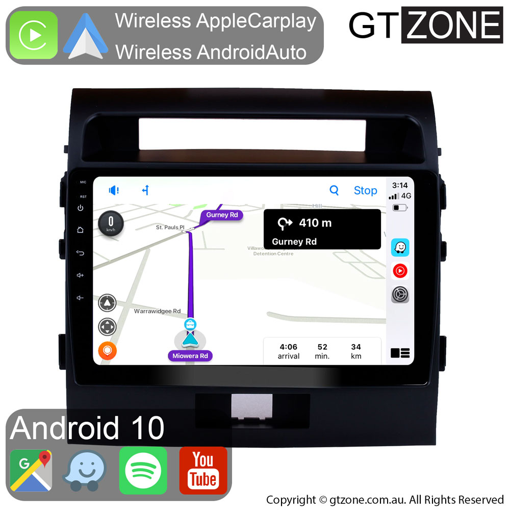 Toyota Landcruiser 200 Series 20072015 Wireless CarPlay Android Auto